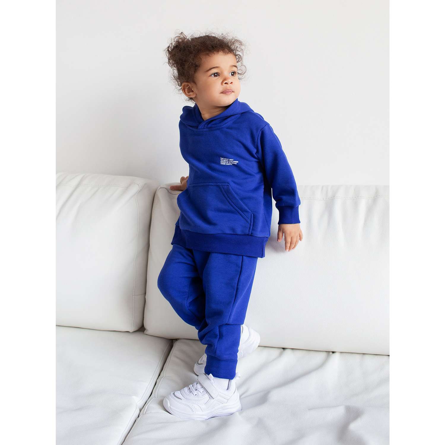 Худи и брюки Marsik Kids MK502IR/индиго - фото 1