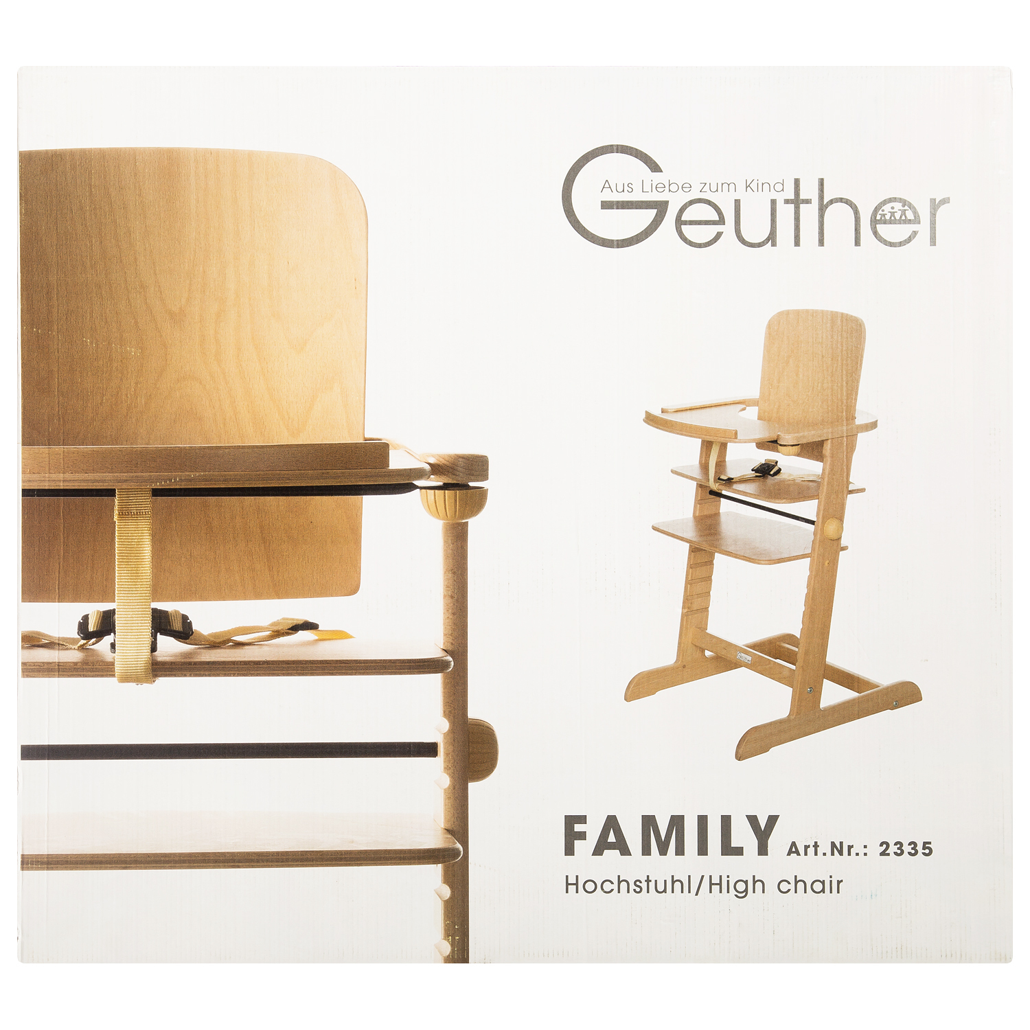 Стул Geuther Family Белый 2335 WE - фото 3