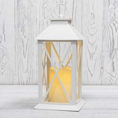 Фонарь-светильник NEON-NIGHT декоративный светодиодный со свечкой и подвесом