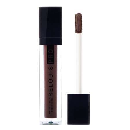 Тени для век жидкие матовые RELOUIS PRO Matte Liquid Eyeshadow тон 13 Mocha Coffee