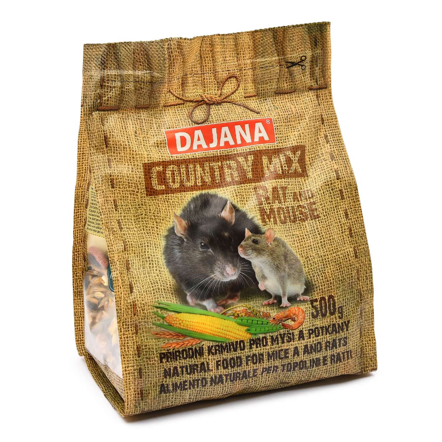 Корм для крыс и мышей DAJANA Country Mix 500г DP406J - фото 1