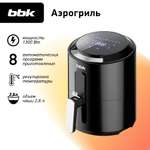 Аэрогриль BBK AF261D черный с сенсорным управлением