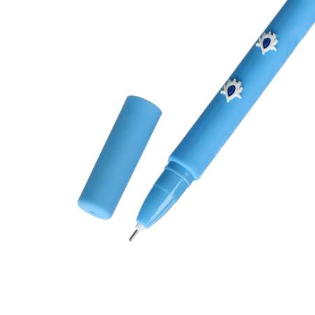 Ручка Calligrata гелевая «Павлин голубой»
