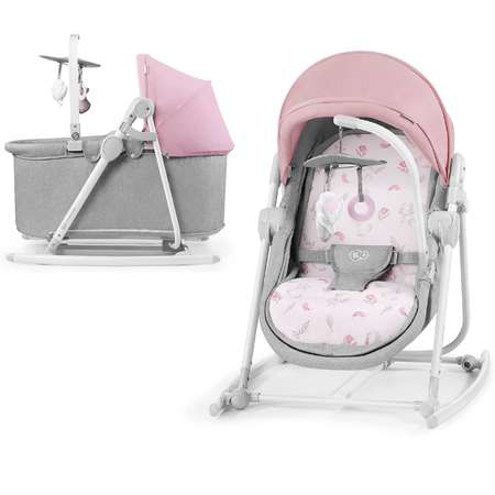 Колыбель-шезлонг Kinderkraft Unimo Peony Rose