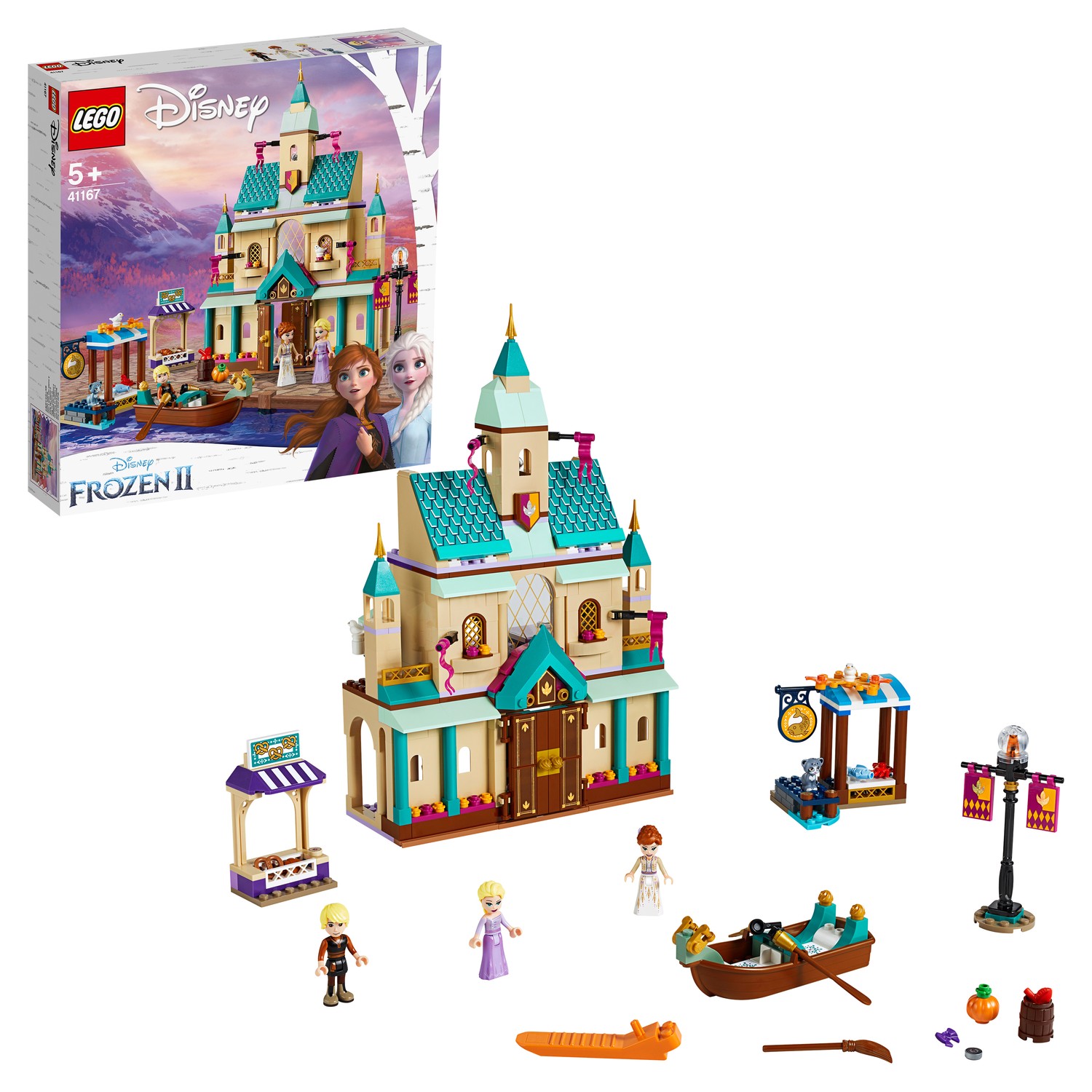 Конструктор LEGO Disney Frozen Деревня в Эренделле 41167 купить по цене  4999 ₽ в интернет-магазине Детский мир