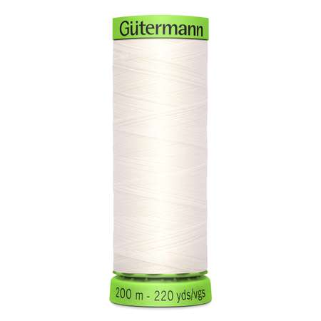 Нитки Guttermann для особо деликатных материалов полиэстер Extra Fine 150/200 м 1 шт 744581 111 айвори