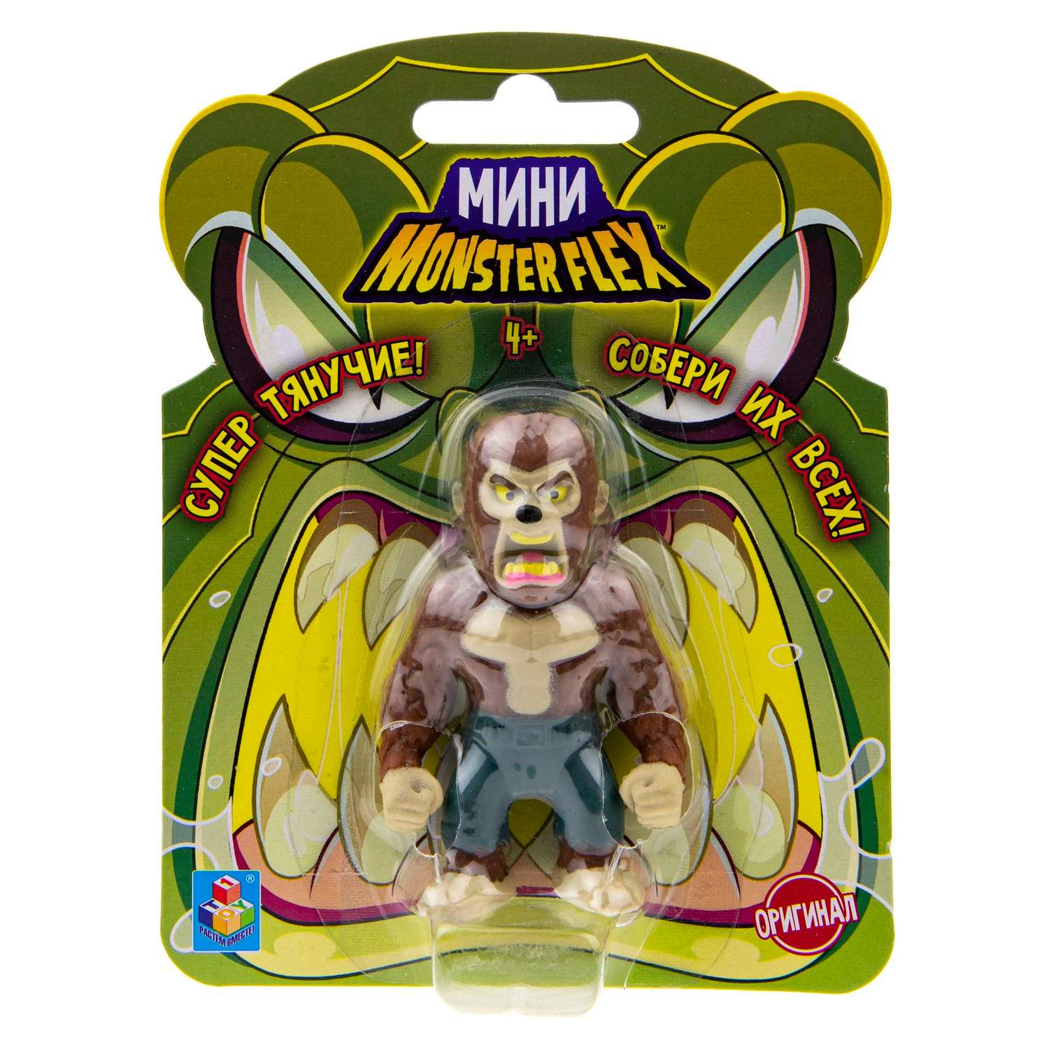 Игрушка тягун 1Toy Monster Flex Mini в ассортименте Т21688-2 - фото 13