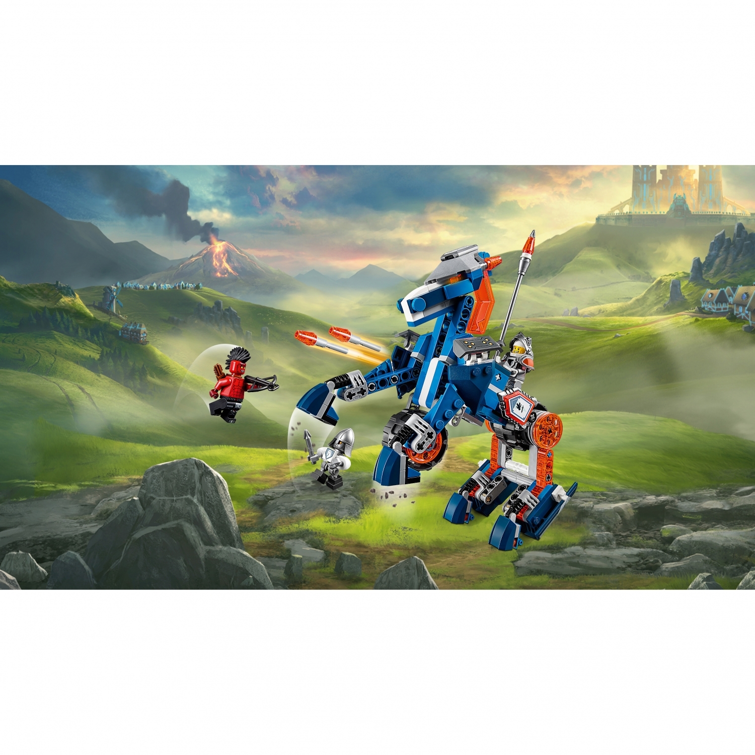 Конструктор LEGO Nexo Knights Ланс и его механический конь (70312) - фото 4