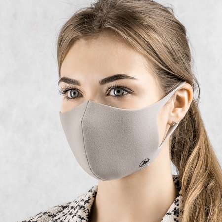 Многоразовая маска Flexpocket для лица 3 шт + пылезащитных чехол для хранения