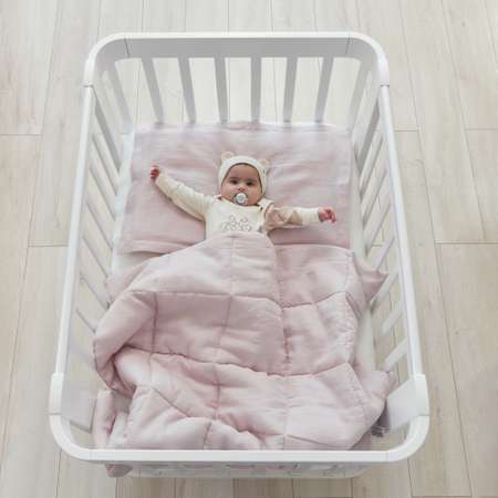Комплект белья Happy Baby Детское постельное 2 предмета: наволочка и одеяло pink