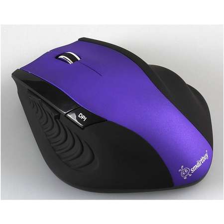 Мышь беспроводная Smartbuy SBM-613AG фиолетово-черная