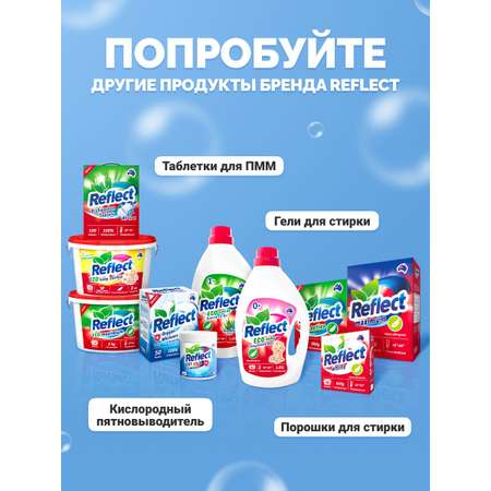 Стиральный порошок Reflect BABY Clothes ЭКО концентрат для детских вещей 0+ Комплект 2 шт. по 650 г 60 стирок