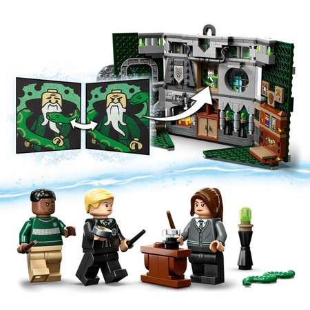 Конструктор детский LEGO Harry Potter Герб факультета Слизерин 76410
