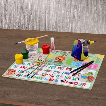 Клеенка настольная Brauberg подложка на стол детская для труда и рисования А3+