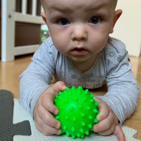 Сенсорный мяч Hencz Toys зеленый