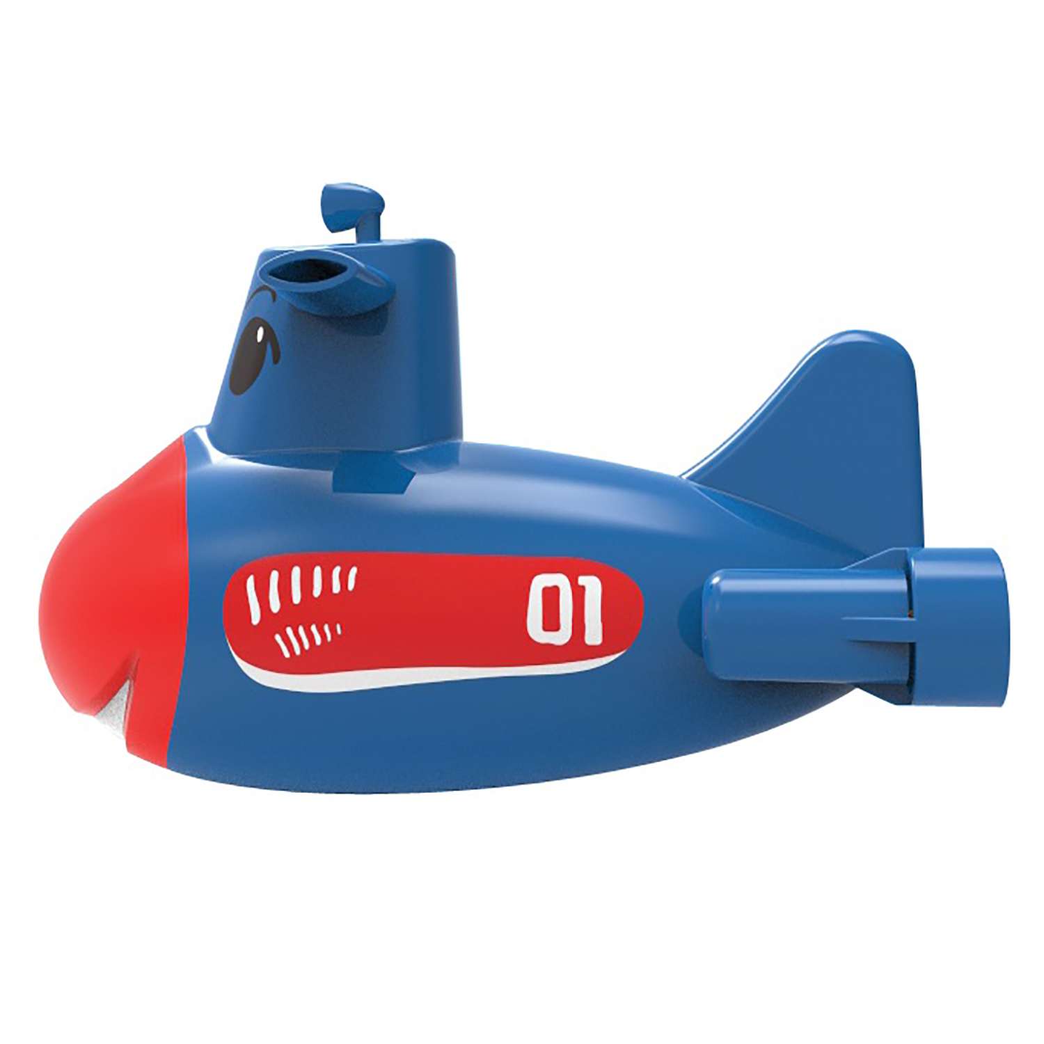 Игрушка радиоуправляемая ABtoys Подводная лодка SUBlife Льюис сине-красная - фото 1