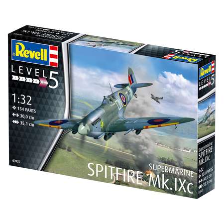 Сборная модель Revell Британский истребитель Spitfire MkIXC времен Второй мировой войны