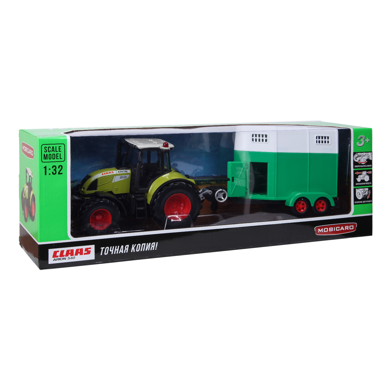 Автомобиль Mobicaro Claas 1:32 фрикционный 184014 - фото 2