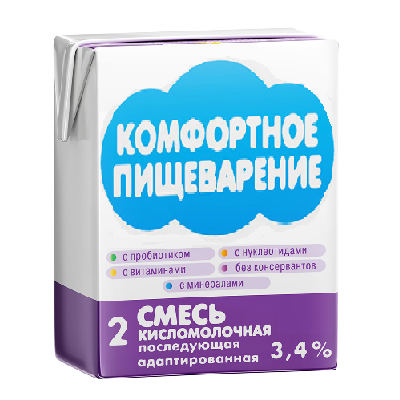 Готовые молочные и кисломолочные смеси