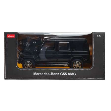 Машина Rastar РУ 1:14 Mercedes-Benz G55 Черная 30400