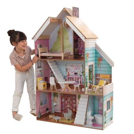 Кукольный домик  KidKraft Джульетта с мебелью  15 предметов 65969_KE