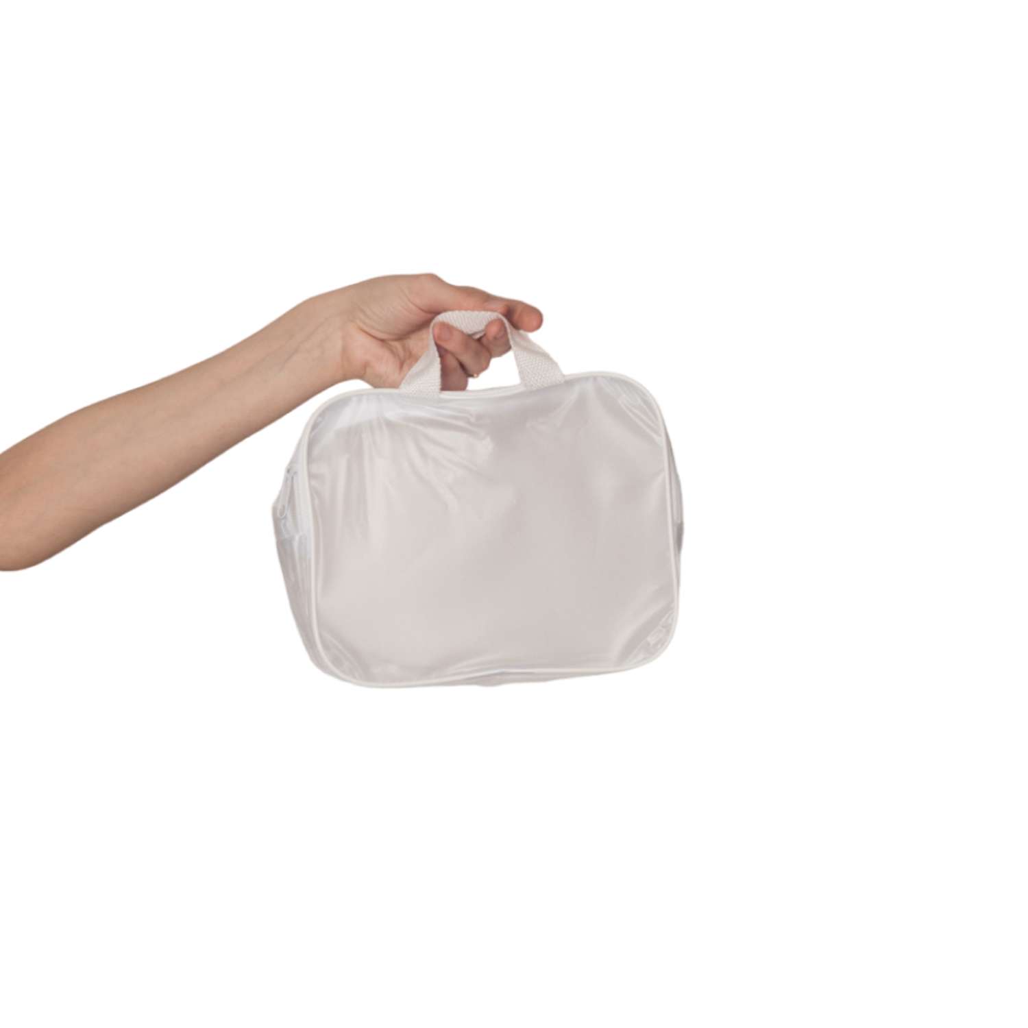 Набор сумок для роддома Eve Store S/M/L из 3 штук матовый белый - фото 7
