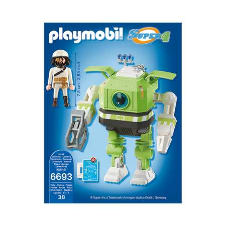 Конструктор Playmobil Супер4. Робот Клеано