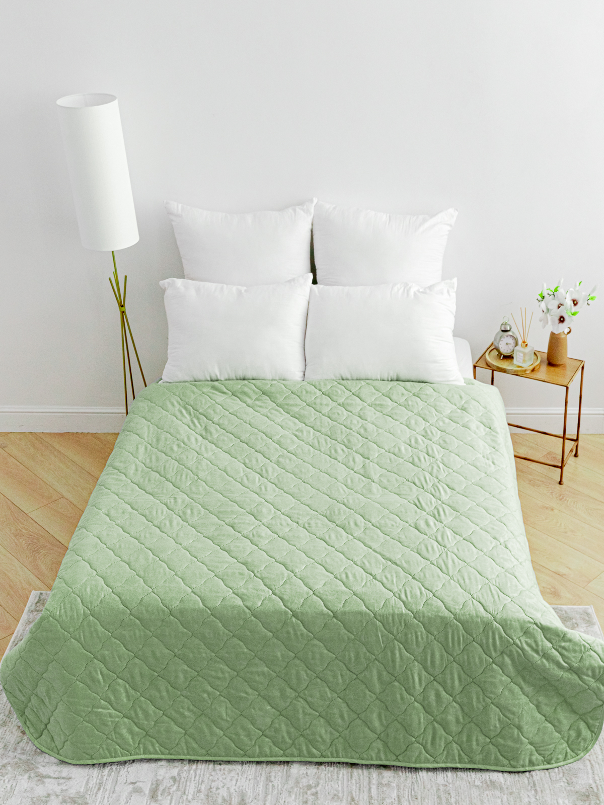 Одеяло 2 спальное Vesta Микрофибра облегченное - фото 2