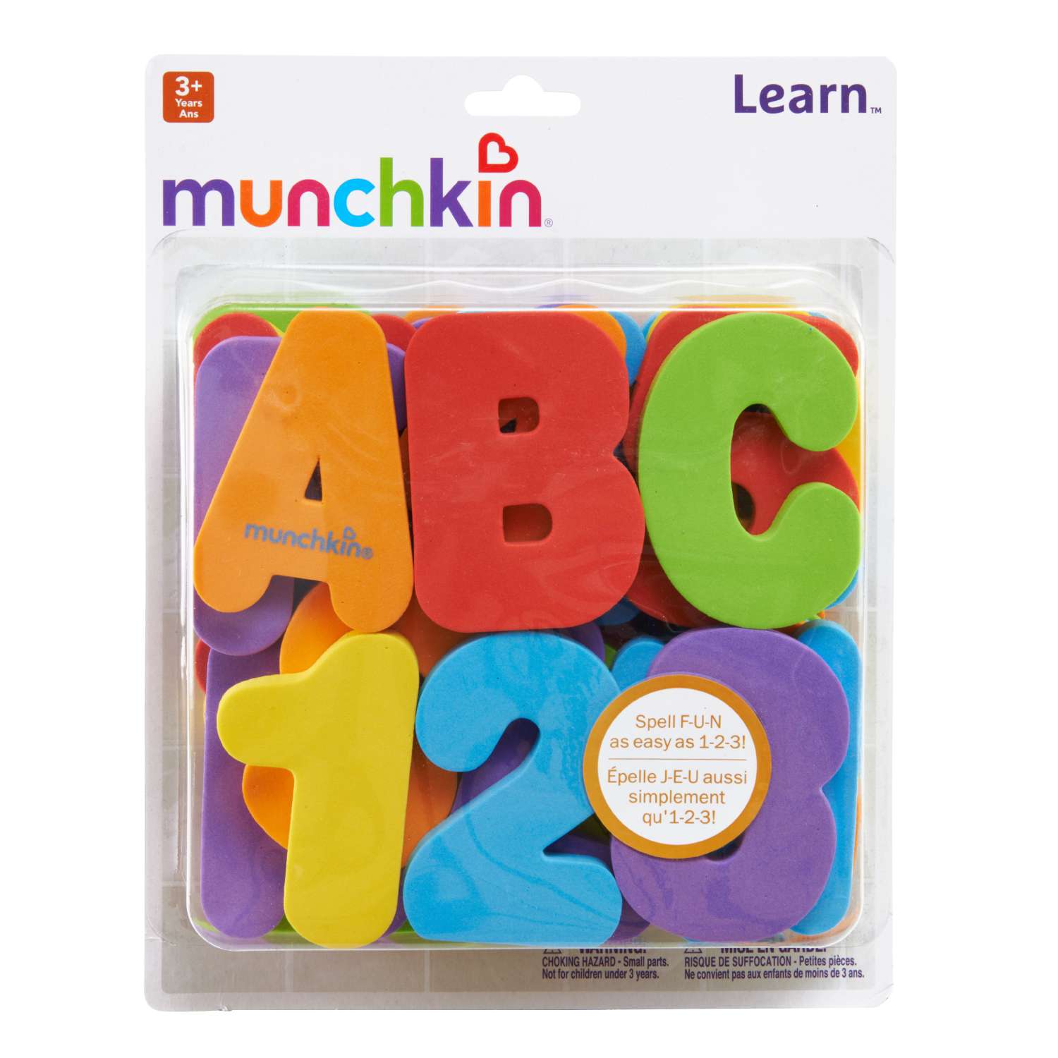 Игровой набор Munchkin буквы и цифры для ванны - фото 1