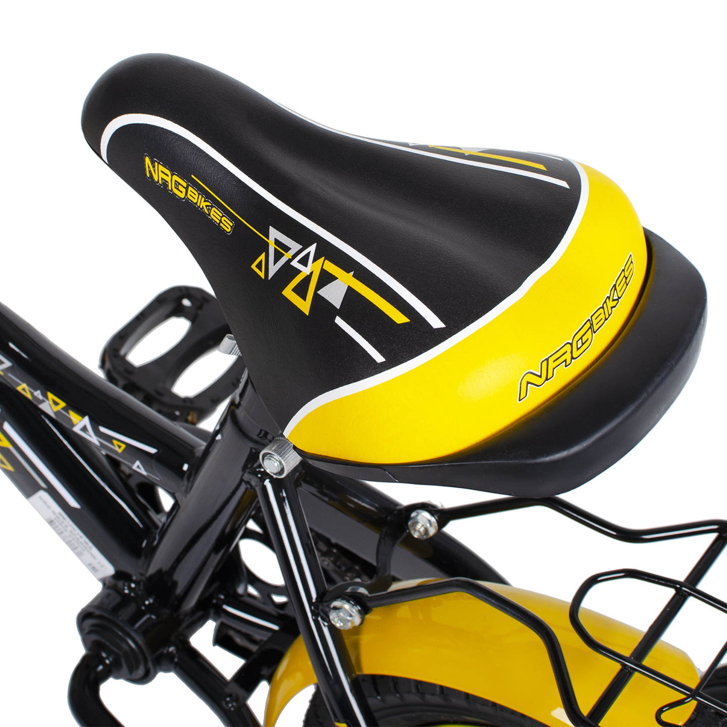 Велосипед NRG BIKES Sparrow 12 black-yellow - фото 19