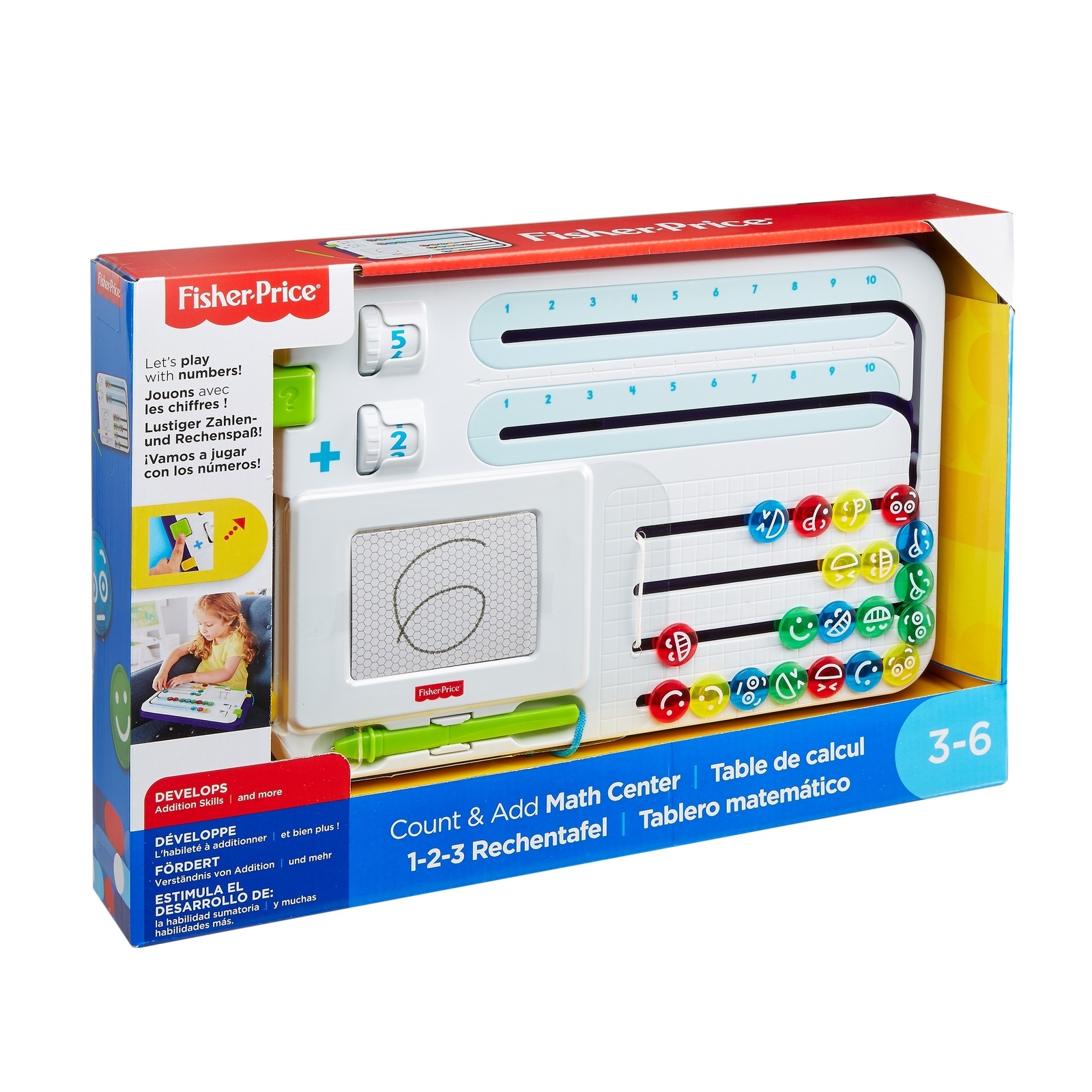 Игрушка Fisher Price Учимся считать FNK69 - фото 3