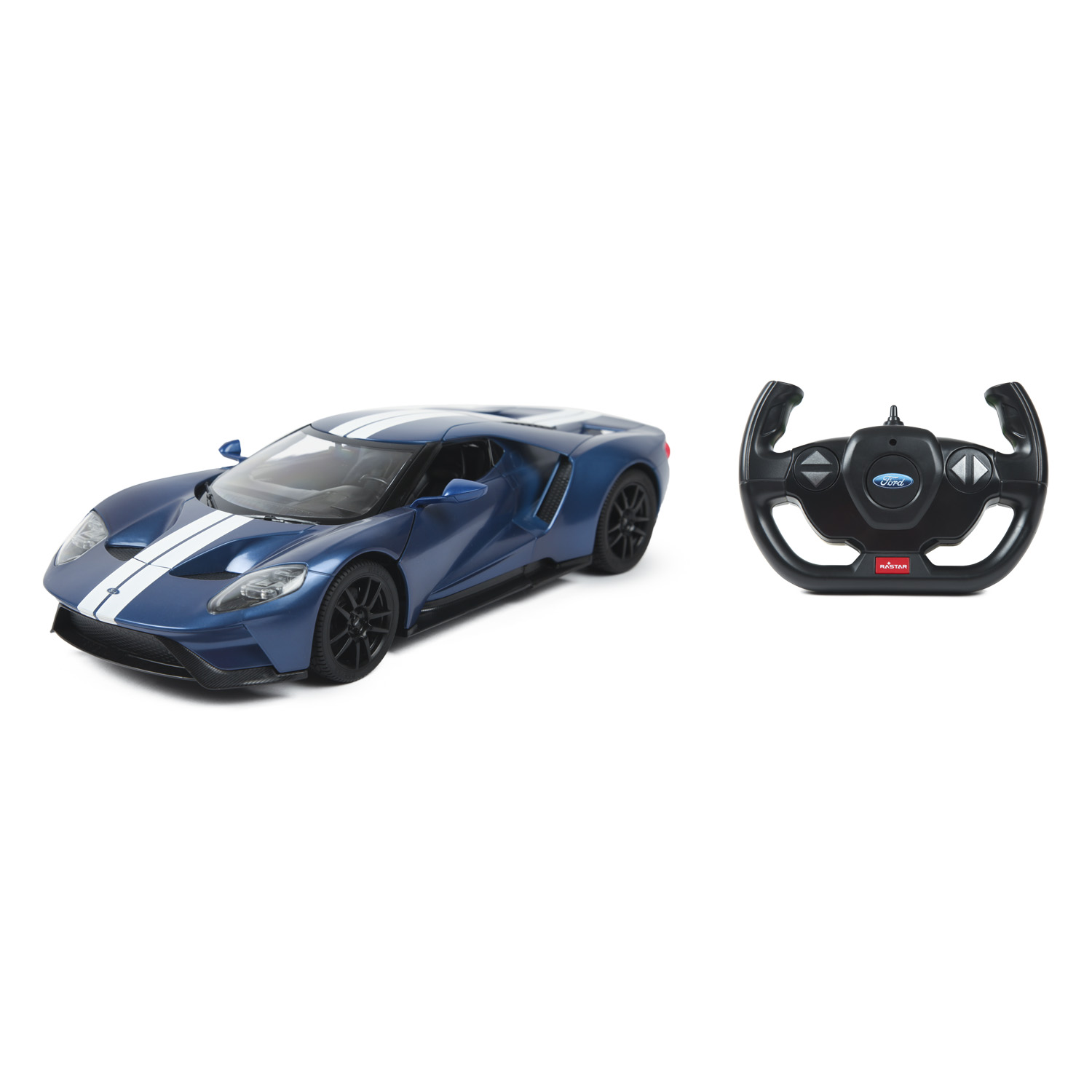 Машина Rastar РУ 1:14 Ford GT Синяя 78100 купить по цене 1399 ₽ в  интернет-магазине Детский мир