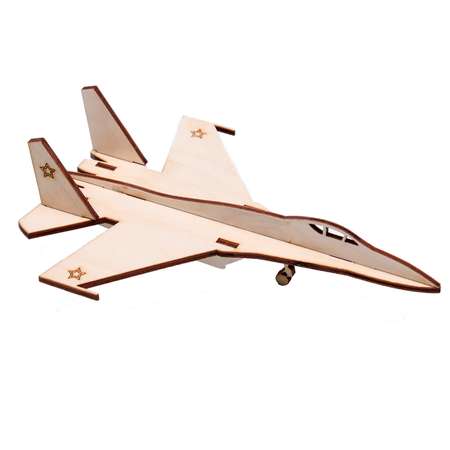 3Д-пазл деревянный Bradex Самолёт СУ-27 DE 0687