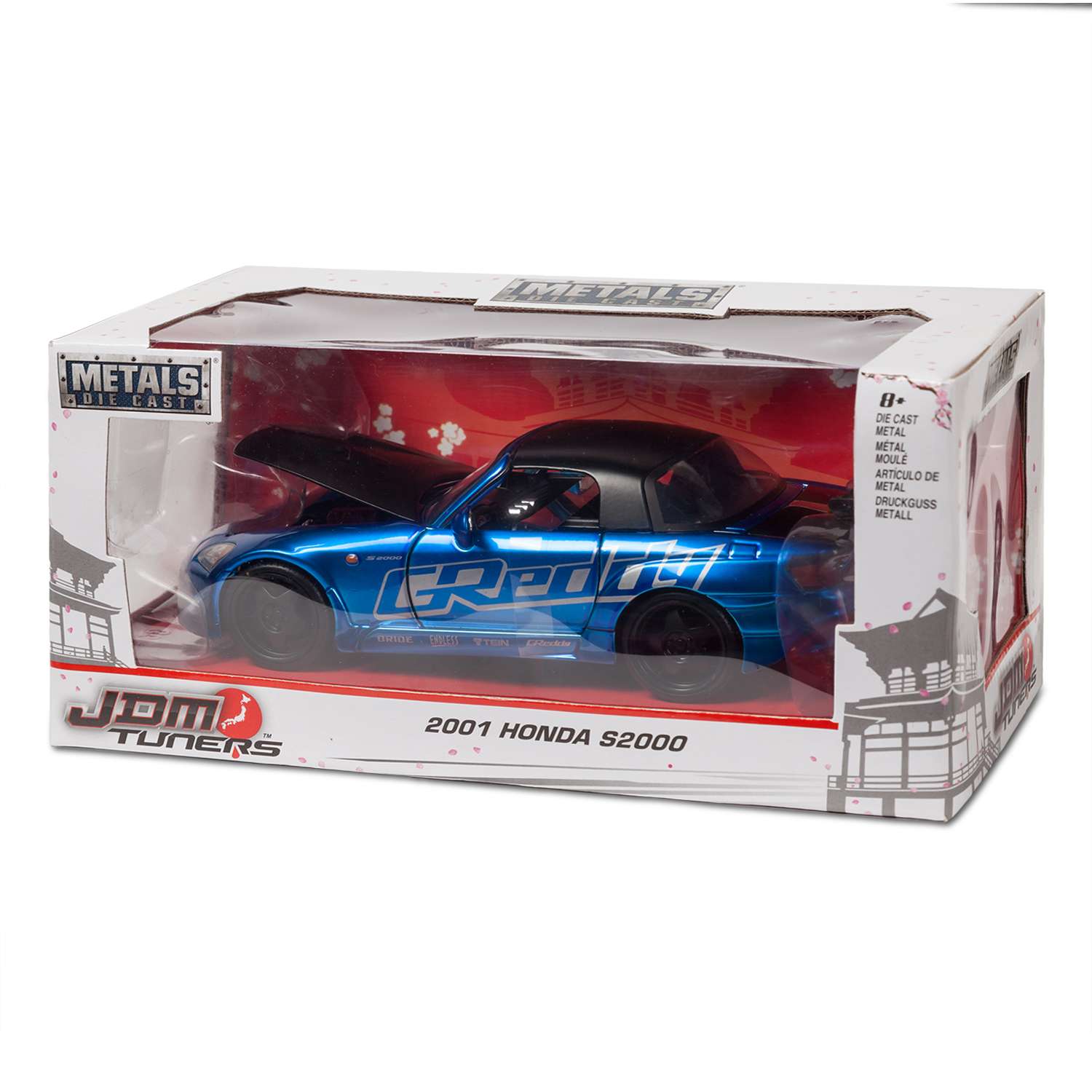 Машинка Jada 1:24 2001 Honda S2000-Hard Top 98685 - фото 3