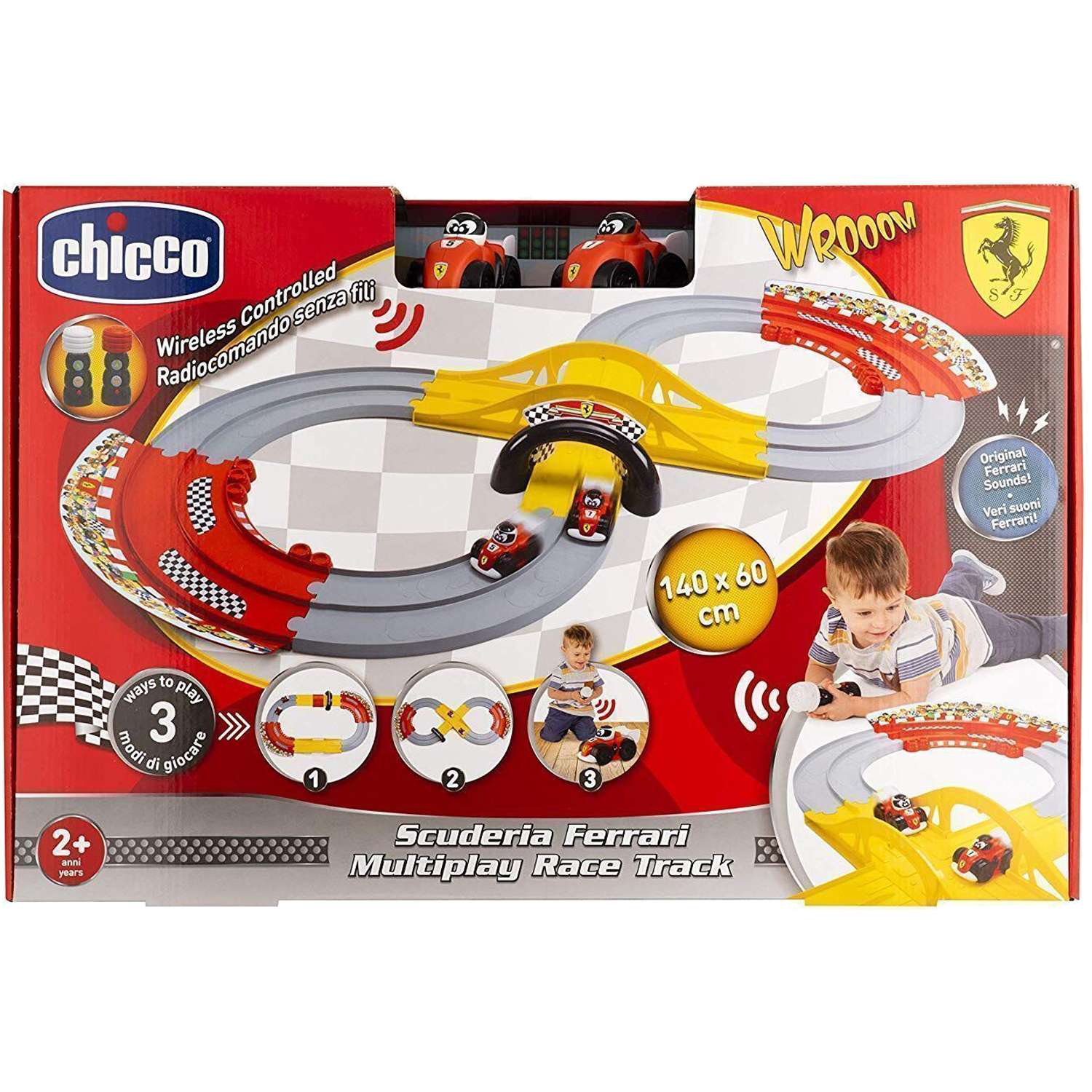 Трасса Chicco гоночная Ferrari Multiplay Race Track 00009690000000 00009690000000 - фото 2