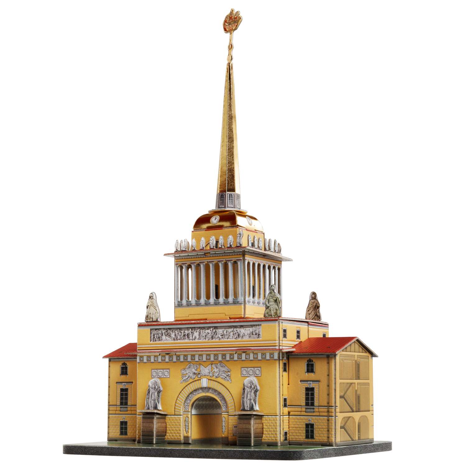 Сборная модель Умная бумага Города в миниатюре Адмиралтейство 551 551 - фото 2