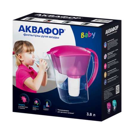 Фильтр кувшин Аквафор Baby A8 Мятный