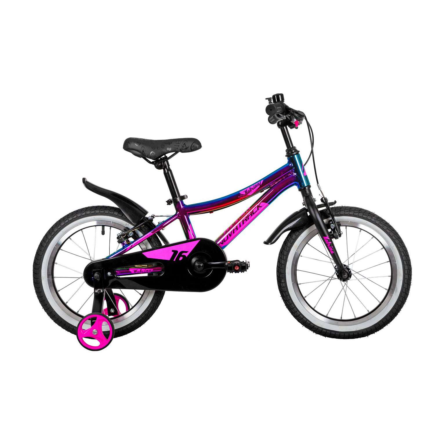 Велосипед NOVATRACK Katrina 16 фиолетовый - фото 1