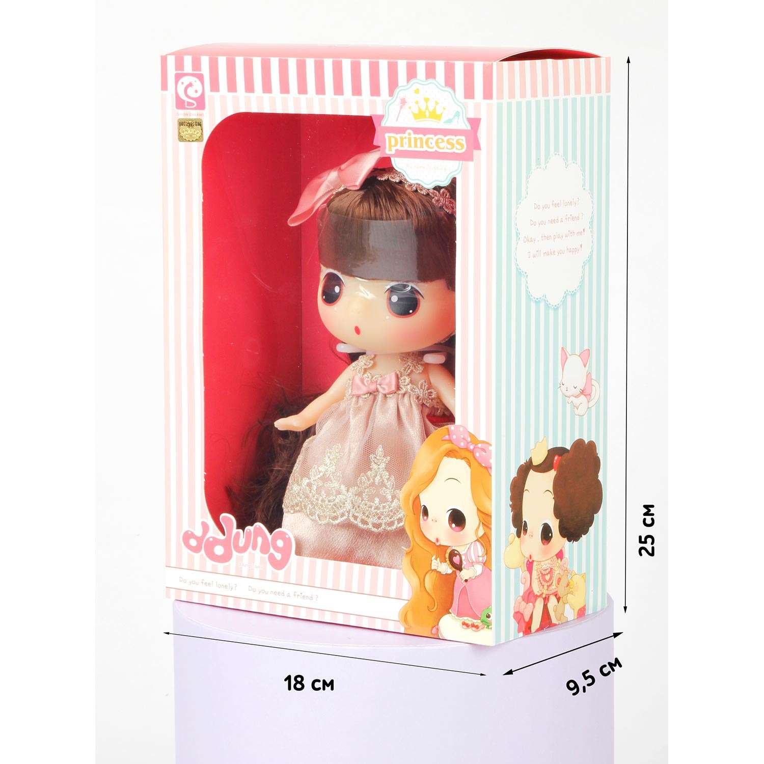Кукла DDung Принцесса 18 см корейская игрушка аниме FDE1815 - фото 10