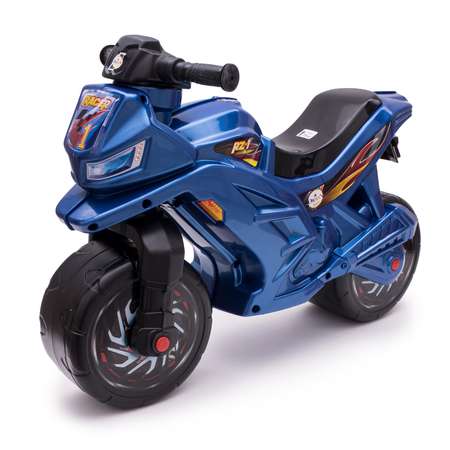 Мотоцикл-каталка ORION TOYS МП 2 колеса музыкальный руль синий