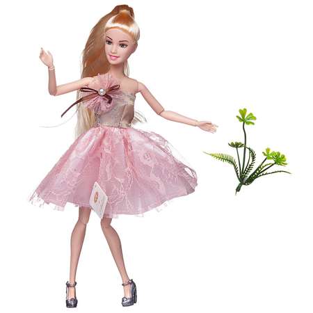 Кукла Junfa Atinil Мой розовый мир в платье с двухслойной юбкой 28см блондинка