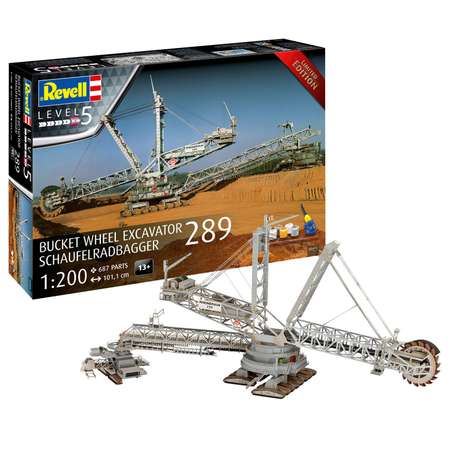 Сборная модель Revell Роторный экскаватор Bucket Wheel Excavator 289 / Schaufelradbagger 289