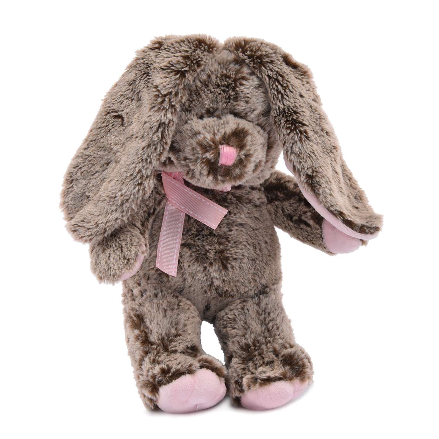 Мягкая игрушка Девилон Кролик Теодор Светло-коричневый 27 см - фото 2