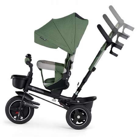 Велосипед Kinderkraft Spinstep Pastep green складной