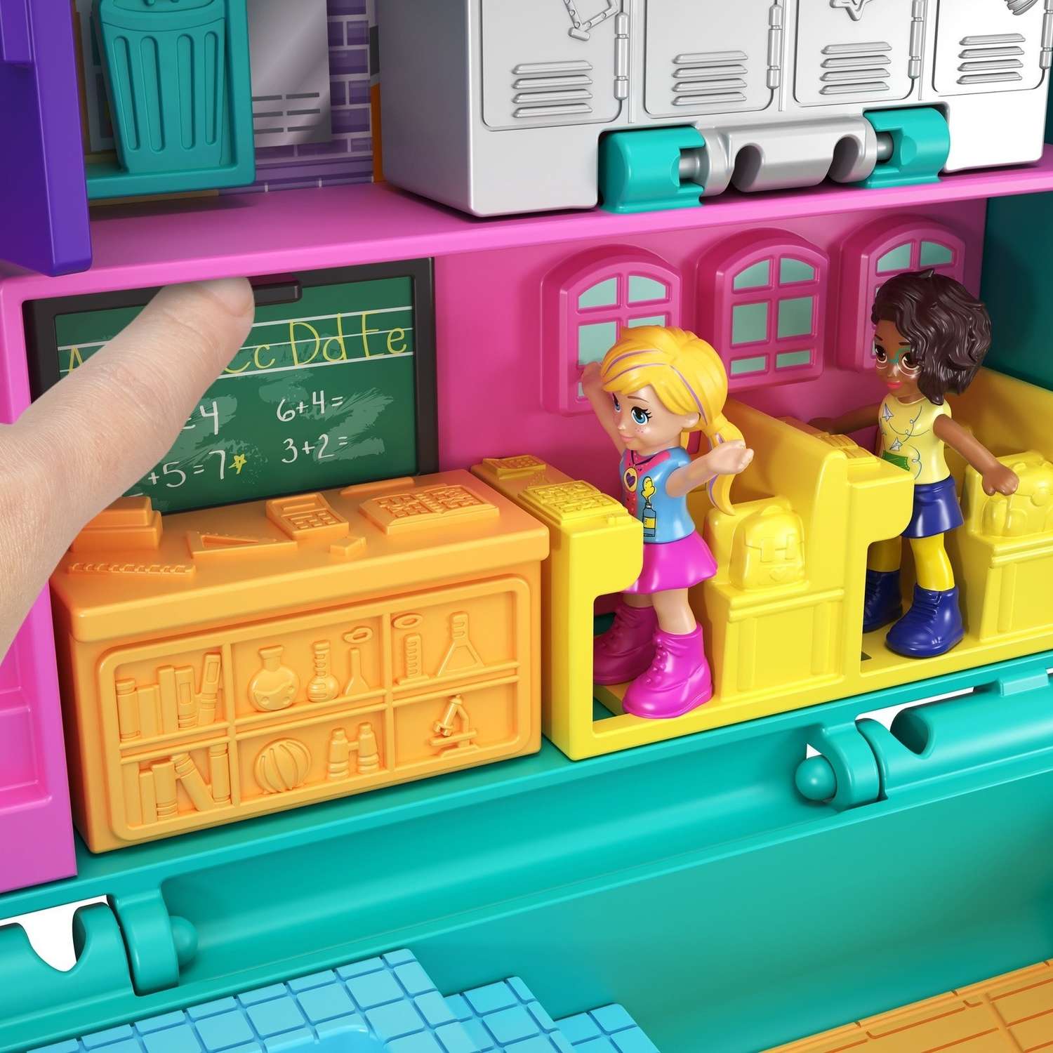 Набор игровой POLLY POCKET Мини Средняя школа GFM48 FRY35 - фото 10