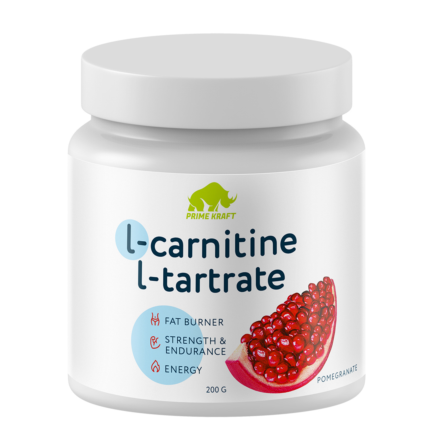 Коктейль L-Carnitine L-Tartale Prime Kraft гранат 200г - фото 1