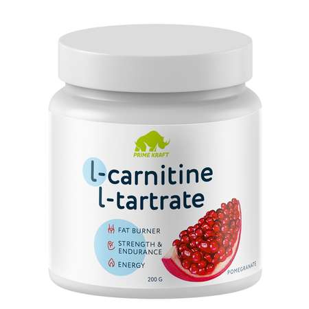 Коктейль L-Carnitine L-Tartale Prime Kraft гранат 200г