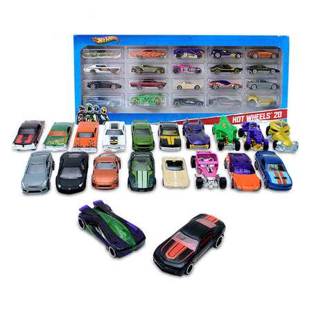 Машинки Hot Wheels Набор из 20 шт серия Basic