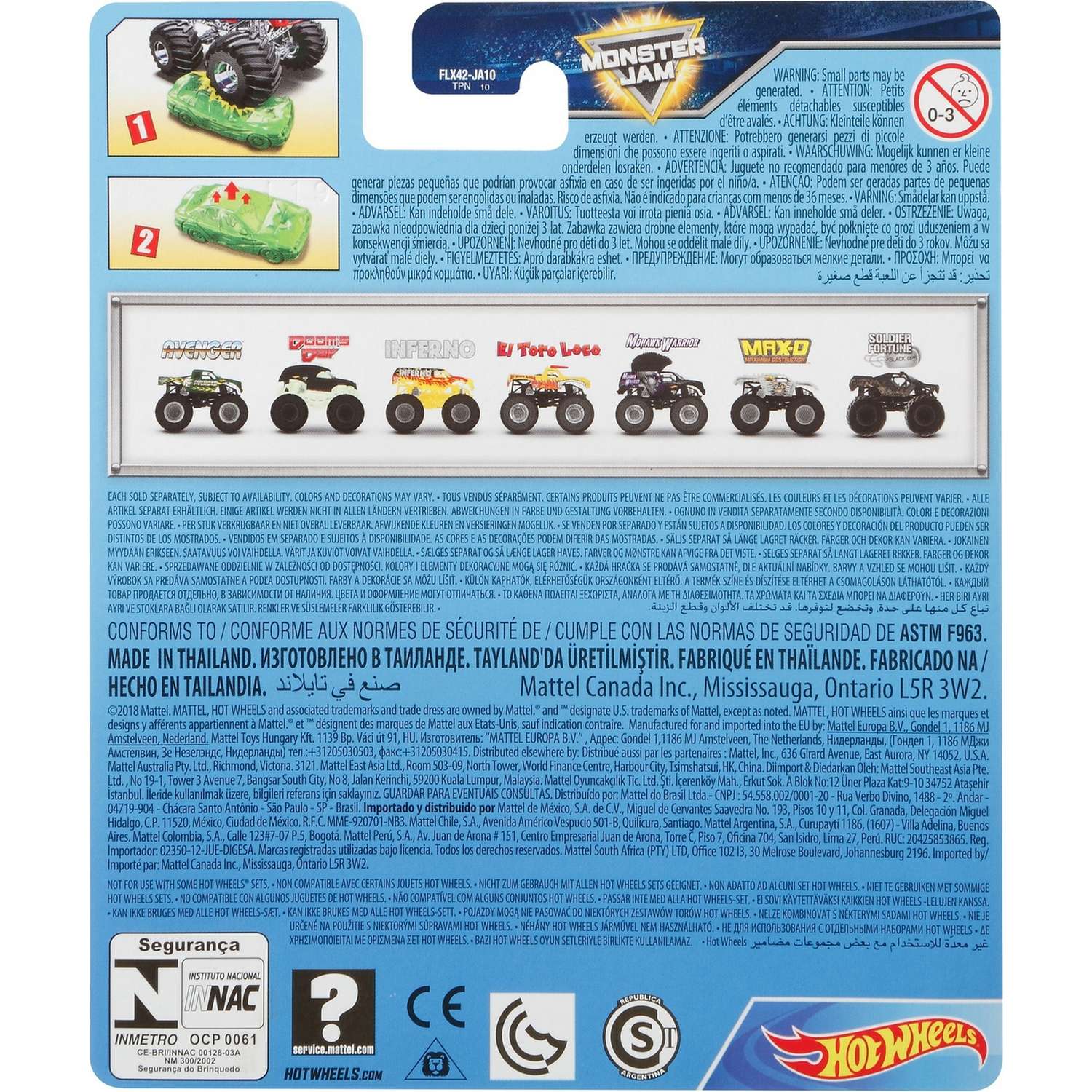Автомобиль Hot Wheels 1:64 21572 - фото 3