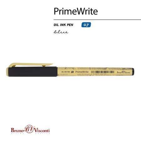 Набор из 4-х шариковых ручек Bruno Visconti PrimeWrite Газета синие